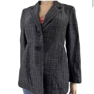 J.Jill Jacket button front V-neck size:L